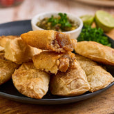 Empanadas de Yuca-Queso Rellenas de Chicharrón