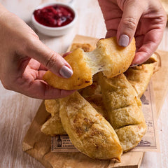 Empanadas de Yuca-Queso Rellenas de Quesillo